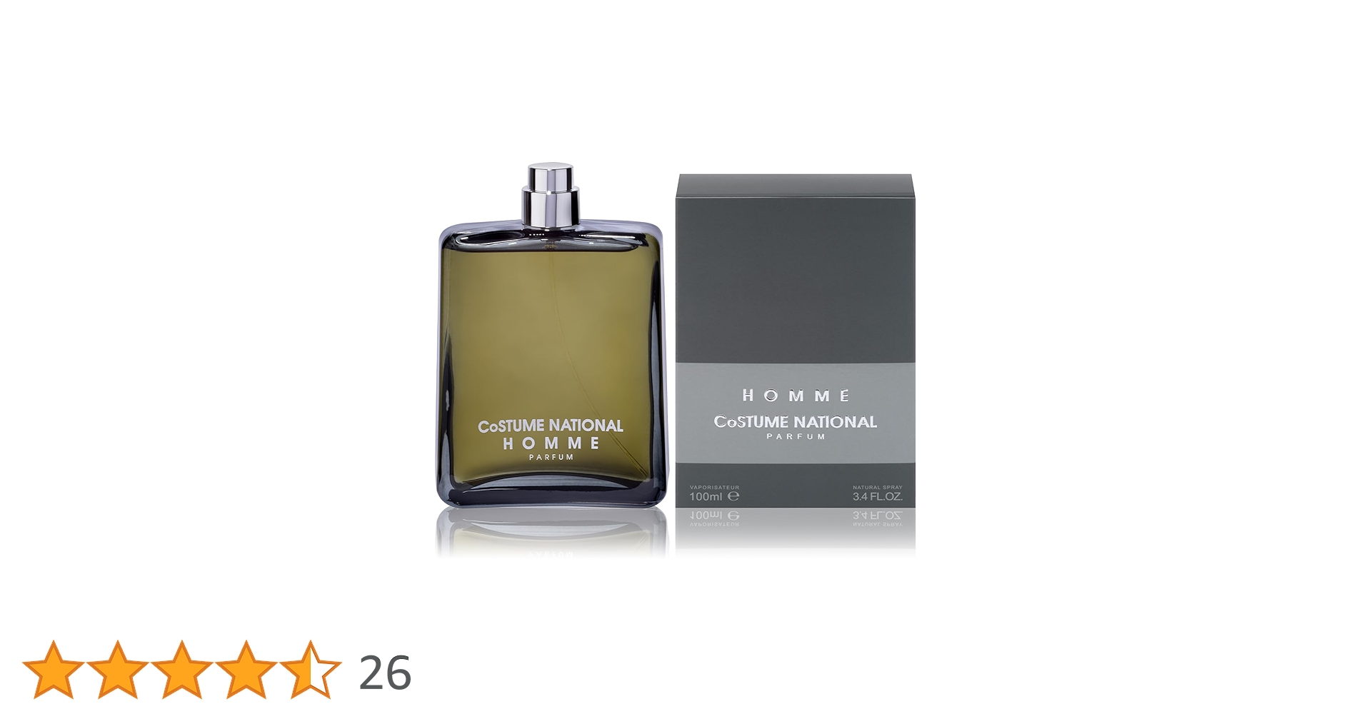 Costume National Homme Eau de Parfum 100ml : Buy Online at
